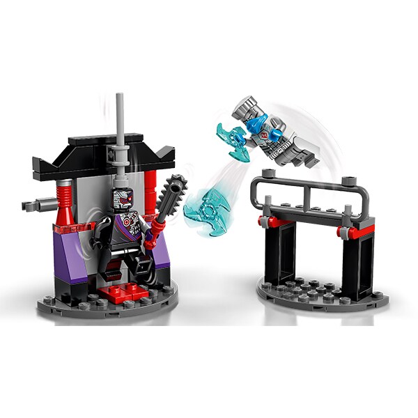 LEGO Ninjago: Set de lupta epica - Zane contra Nindroid 71731, 6 ani+, 57 piese