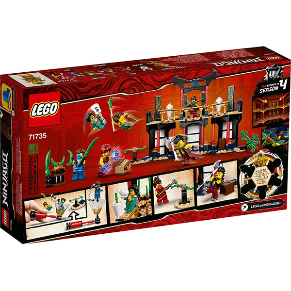 LEGO Ninjago: Turnirul Elementelor 71735, 6 ani+, 283 piese