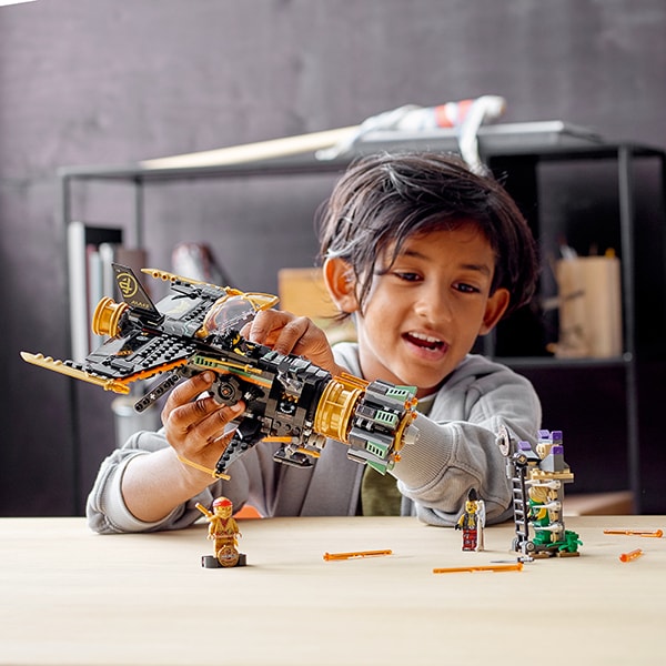 LEGO Ninjago: Boulder Blaster 71736, 8 ani+, 449 piese