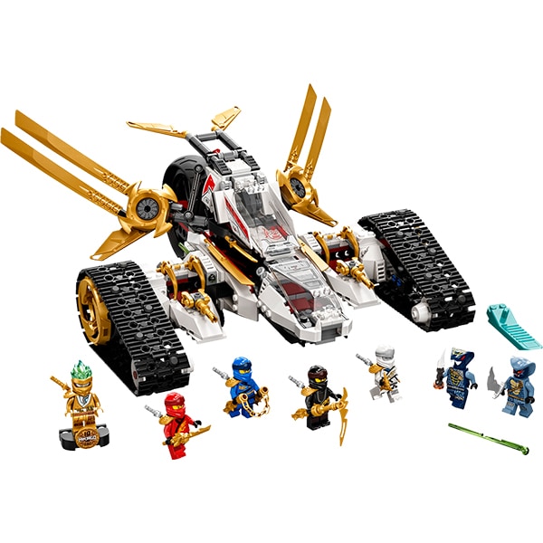 LEGO Ninjago: Ultra Sonic Raider 71739, 9 ani+, 725 piese