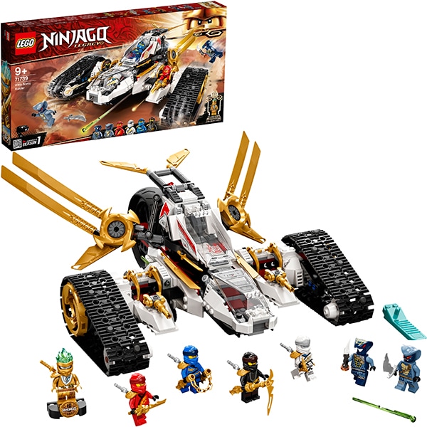 LEGO Ninjago: Ultra Sonic Raider 71739, 9 ani+, 725 piese