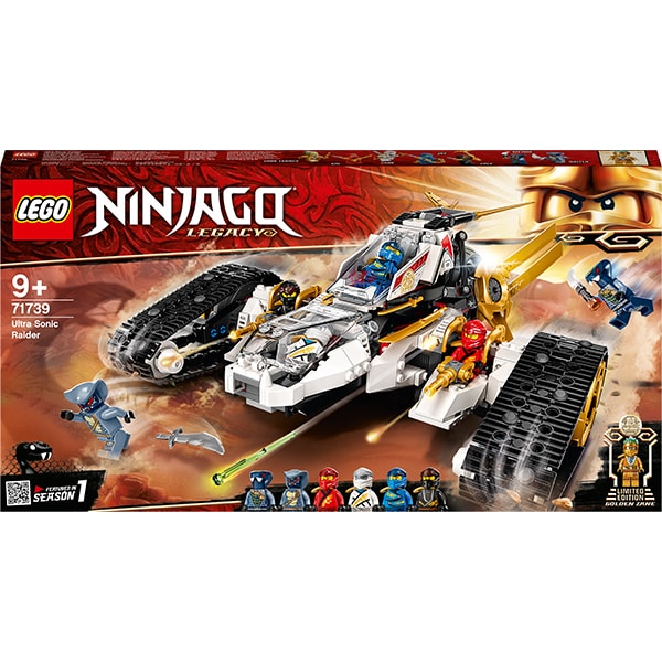 LEGO Ninjago: Ultra Sonic Raider 71739, 9 ani+, 725 piese