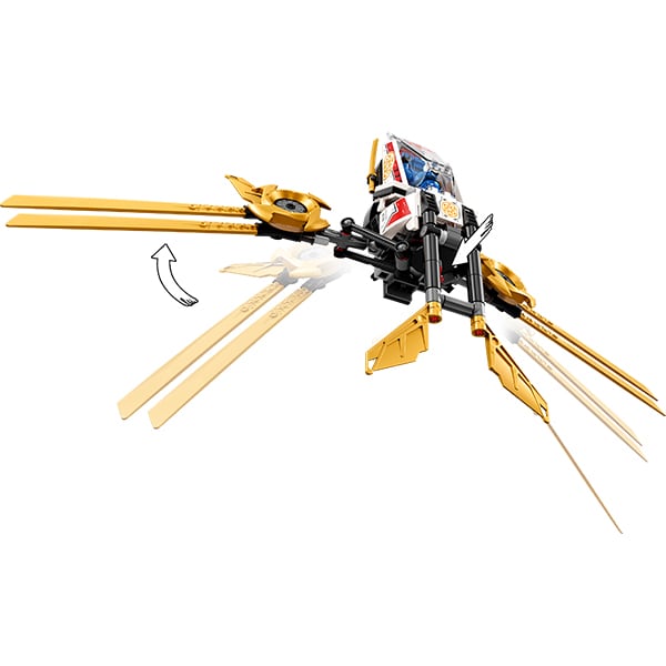 LEGO Ninjago: Ultra Sonic Raider 71739, 9 ani+, 725 piese