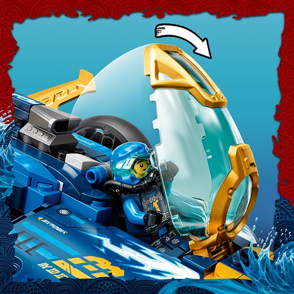 LEGO Ninjago: Sub Speeder Ninja 71752, 8 ani+, 356 piese