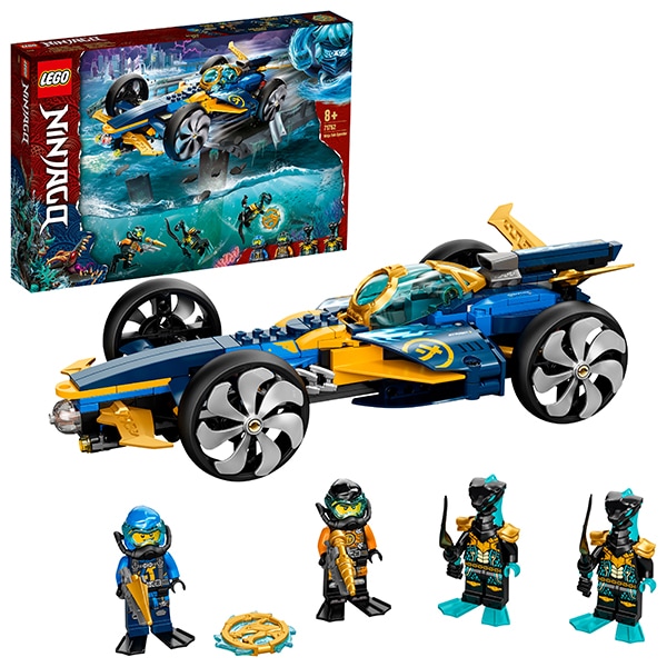 LEGO Ninjago: Sub Speeder Ninja 71752, 8 ani+, 356 piese