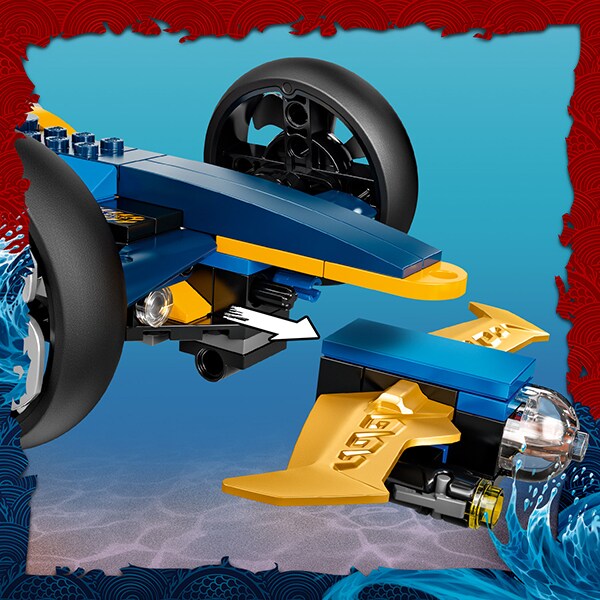 LEGO Ninjago: Sub Speeder Ninja 71752, 8 ani+, 356 piese