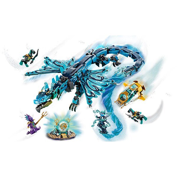 LEGO Ninjago: Dragon de apa 71754, 9 ani+, 737 piese