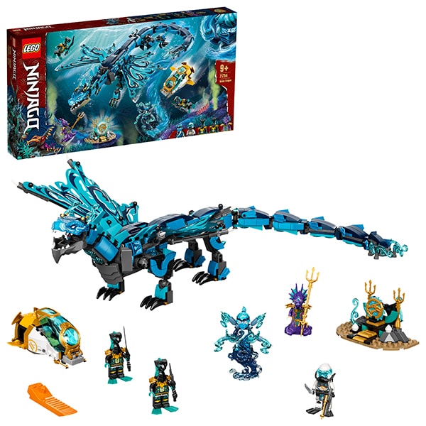 LEGO Ninjago: Dragon de apa 71754, 9 ani+, 737 piese