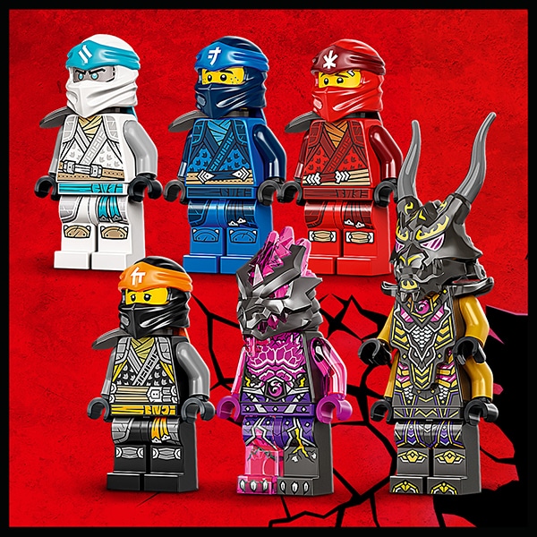 LEGO Ninjago: Templul regelui Cristal 71771, 8 ani+, 703 piese