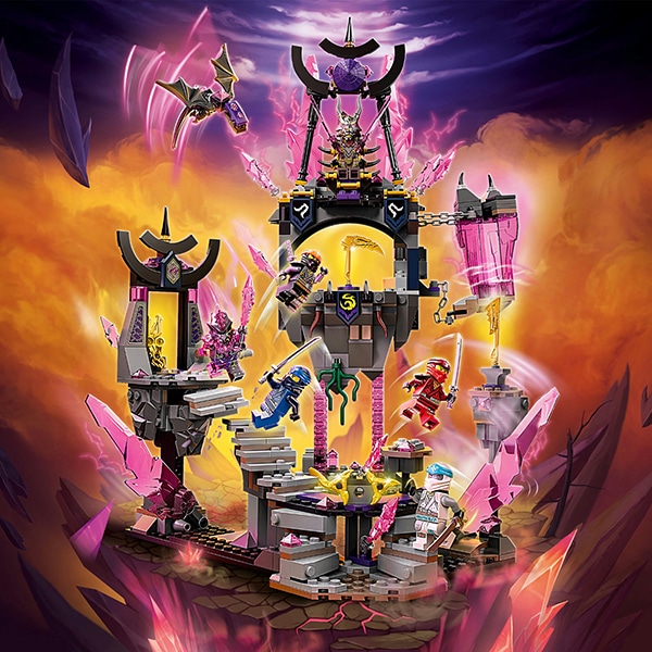 LEGO Ninjago: Templul regelui Cristal 71771, 8 ani+, 703 piese