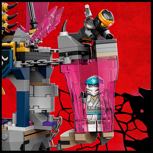 LEGO Ninjago: Templul regelui Cristal 71771, 8 ani+, 703 piese