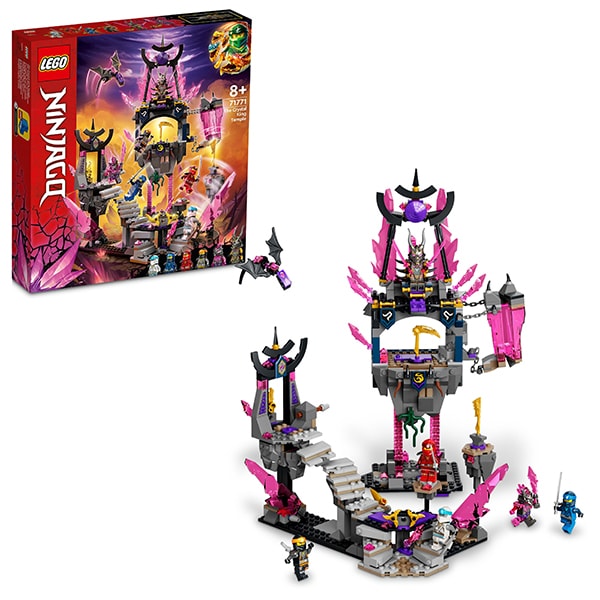 LEGO Ninjago: Templul regelui Cristal 71771, 8 ani+, 703 piese