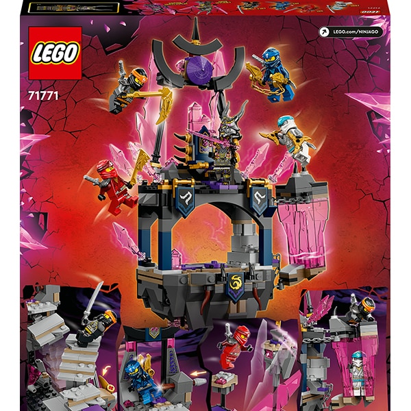 LEGO Ninjago: Templul regelui Cristal 71771, 8 ani+, 703 piese
