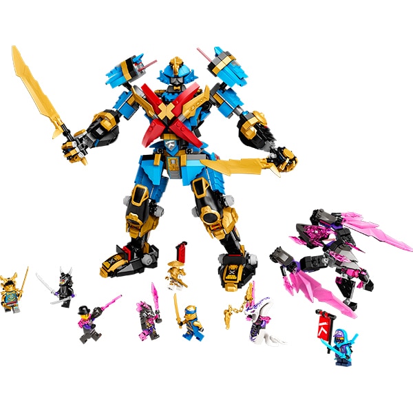 LEGO Ninjago: Robotul Samurai X al lui Nya 71775, 10 ani+, 1003 piese