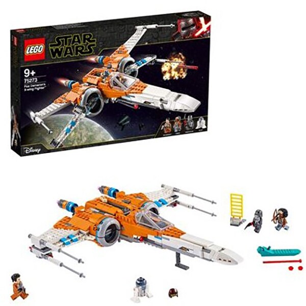 LEGO Star Wars: X-wing Fighter al lui Poe Dameron 75273, 9 ani+, 761 piese