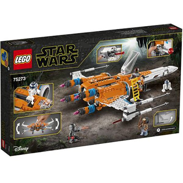 LEGO Star Wars: X-wing Fighter al lui Poe Dameron 75273, 9 ani+, 761 piese