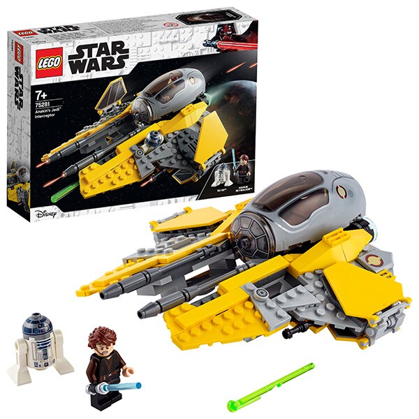 LEGO Star Wars: Interceptorul Jedi al lui Anakin 75281, 7 ani+, 248 piese