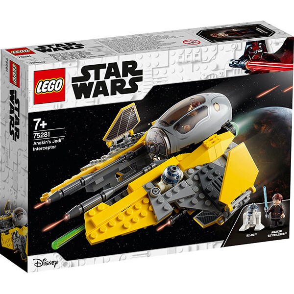 LEGO Star Wars: Interceptorul Jedi al lui Anakin 75281, 7 ani+, 248 piese