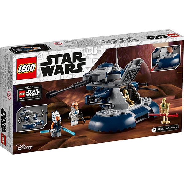 LEGO Star Wars: Tanc blindat de asalt (AAT) 75283, 7 ani+, 286 piese