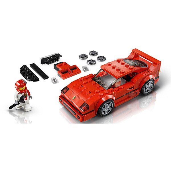 LEGO Speed Champions: Ferrari F40 Competizione 75890, 7 ani+, 198 piese