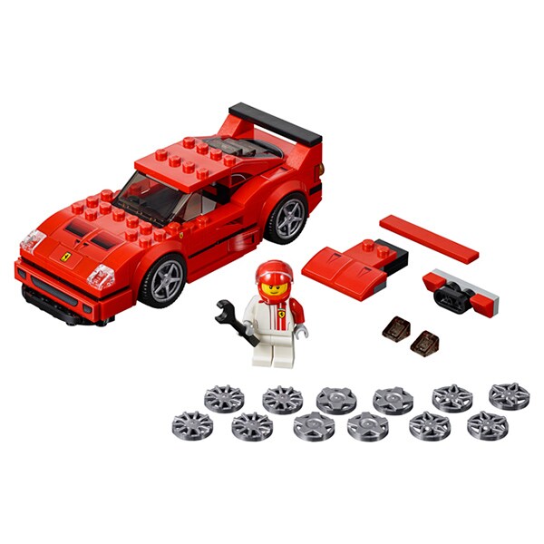 LEGO Speed Champions: Ferrari F40 Competizione 75890, 7 ani+, 198 piese