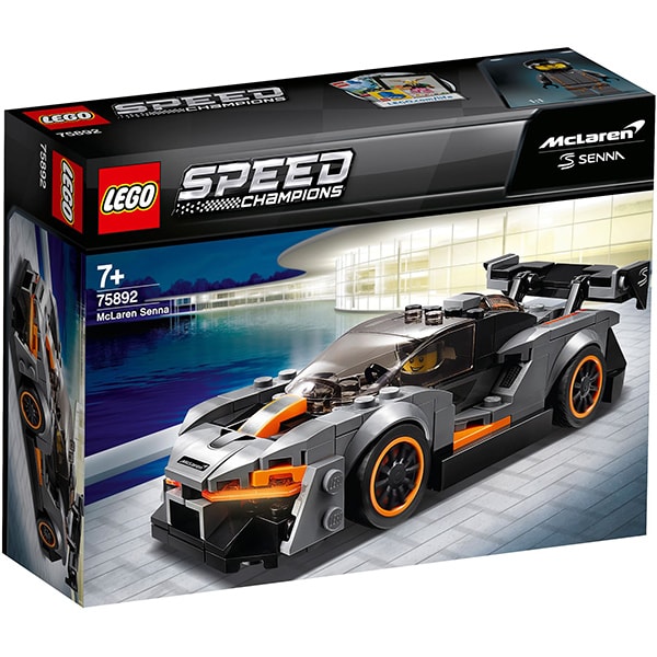 LEGO Speed Champions: McLaren Senna 75892, 7 ani+, 219 piese