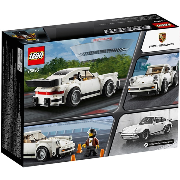 LEGO Speed Champions: 1974 Porsche 911 Turbo 3.0 75895, 7 ani+, 180 piese
