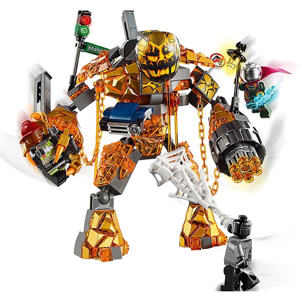 LEGO Super Heroes: Batalia cu Molten Man 76128, 7 ani+, 294 piese