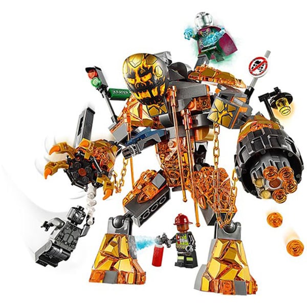 LEGO Super Heroes: Batalia cu Molten Man 76128, 7 ani+, 294 piese