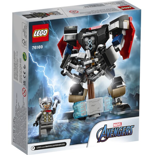LEGO Super Heroes: Armura lui Thor 76169, 7 ani+, 139 piese