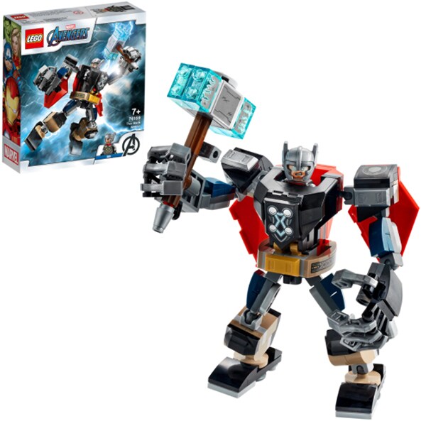 LEGO Super Heroes: Armura lui Thor 76169, 7 ani+, 139 piese