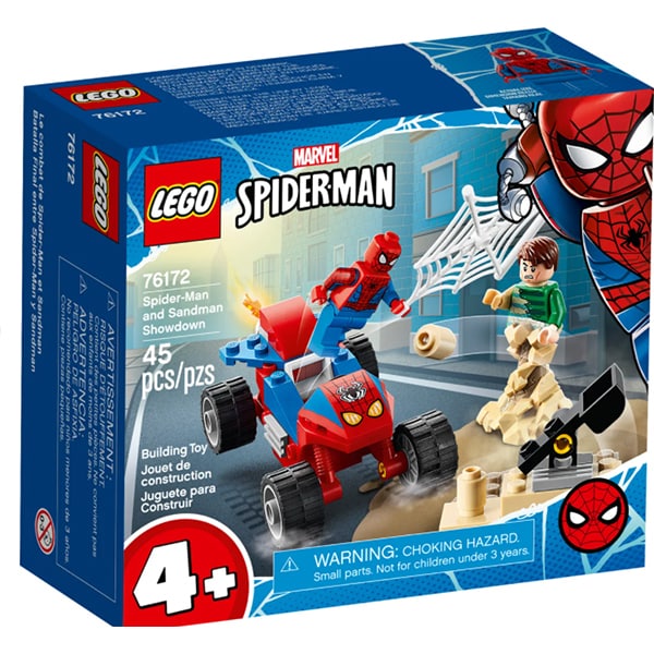 LEGO Super Heroes: Confruntarea dintre Omul paianjen si Sandman 76172, 4 ani+, 45 piese