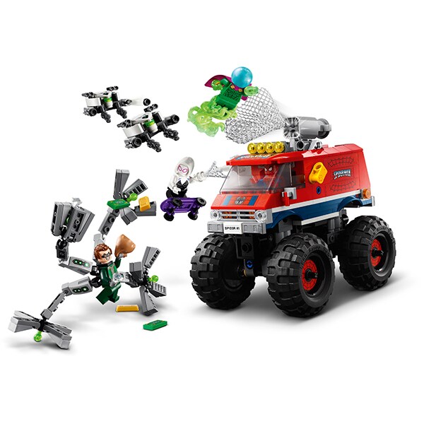 LEGO Super Heroes: Camionul gigant al Omului paianjen contra Mysterio 76174, 8 ani+, 439 piese
