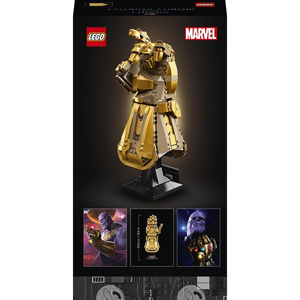 LEGO Super Heroes: Manusa Infinitului 76191, 18 ani+, 590 piese