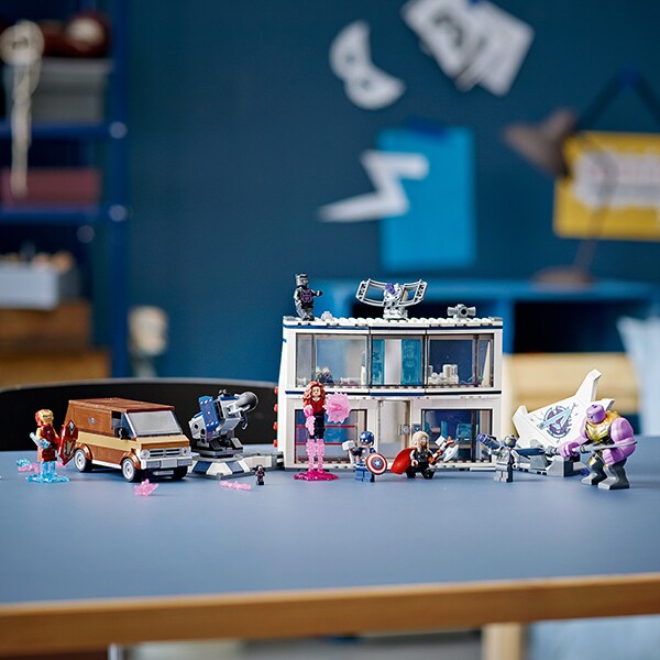 LEGO Super Heroes: Sfarsitul jocului Batalia finala 76192, 8 ani+, 527 piese