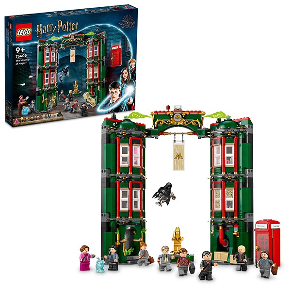 LEGO Harry Potter: Ministry of Magic 76403, 9 ani+, 990 piese