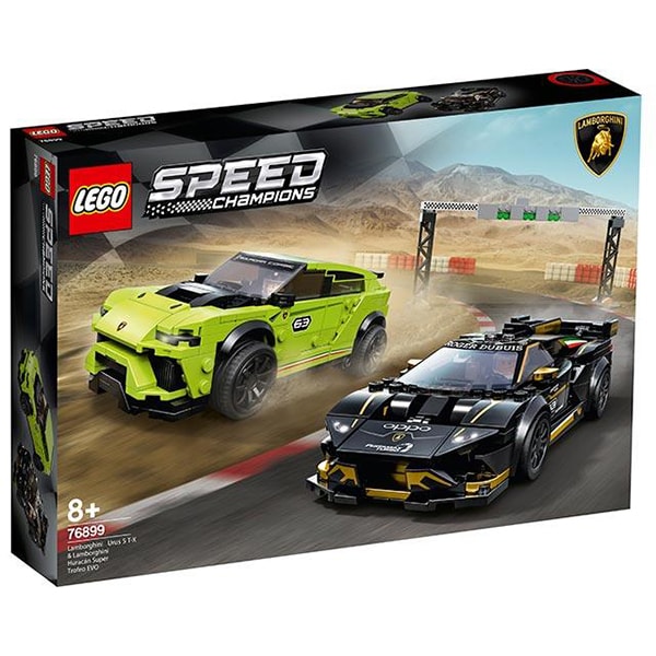 LEGO Speed Champions: Lamborghini 76899, 8 ani+, 663 piese