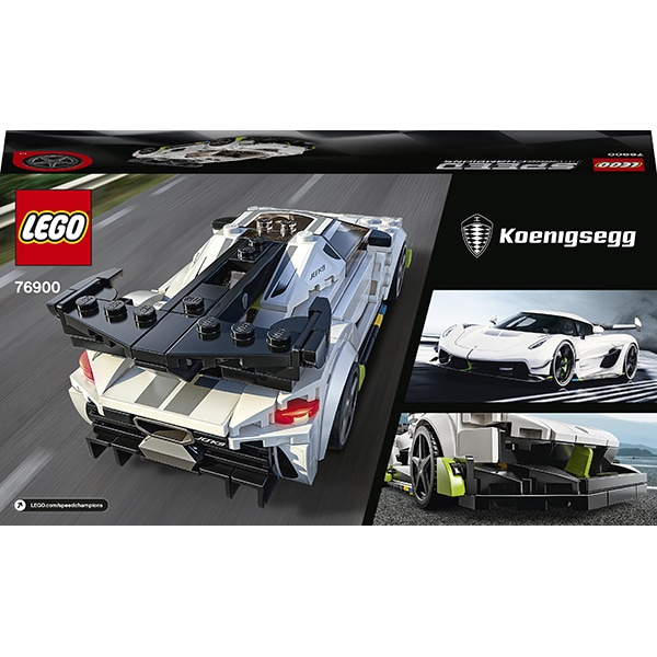 LEGO Speed Champions: Koenigsegg Jesko 76900, 7 ani+, 280 piese