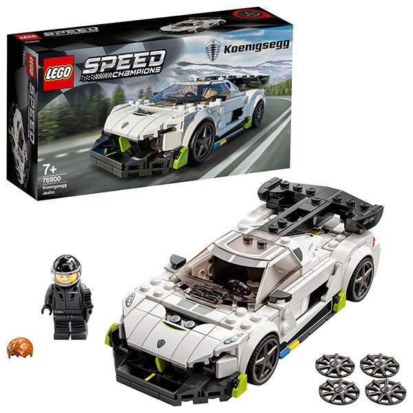 LEGO Speed Champions: Koenigsegg Jesko 76900, 7 ani+, 280 piese