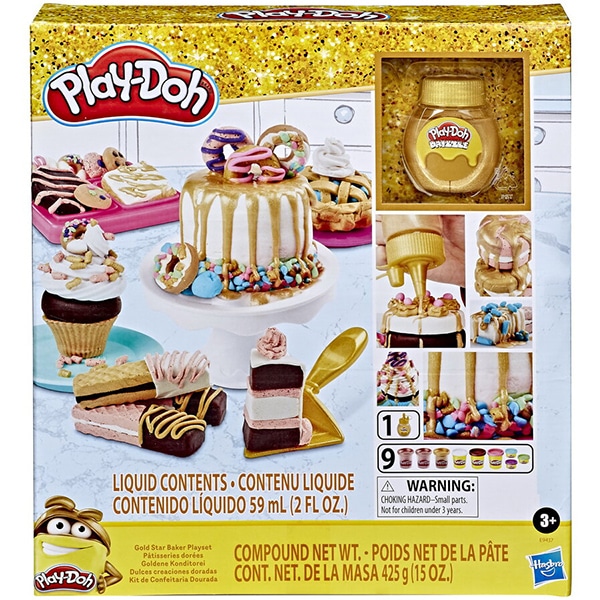 Set PLAY DOH Patiserului cu tematica E9437, 3 ani+, multicolor