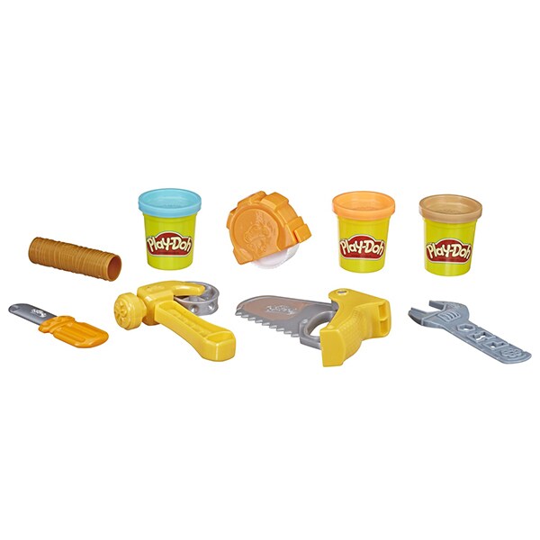 Set PLAY DOH Toolin around E3565, 3 ani+, galben-portocaliu