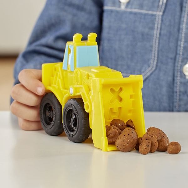 Set PLAY DOH Wheels - Excavator E4294, 3 ani+, galben-negru 