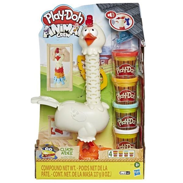 Set PLAY DOH Puiul traznit E6647, 3 ani+, alb-portocaliu