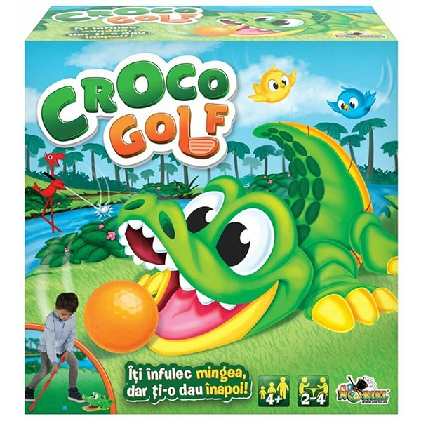 Joc interactiv NORIEL Croco Golf INT1837, 4 ani+, 2 - 4 jucatori