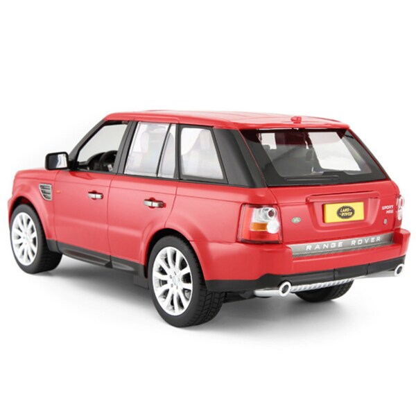 Masinuta cu telecomanda RASTAR Range Rover Sport RAS28200, 3 ani+, rosu-negru