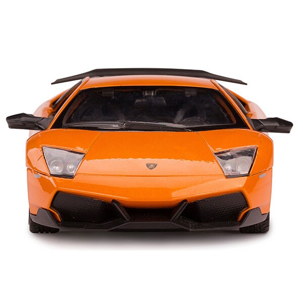 Masinuta RASTAR Lamborghini Murcielago LP670-4, 3 ani+, portocaliu-negru