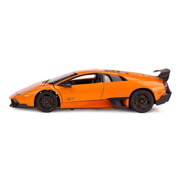 Masinuta RASTAR Lamborghini Murcielago LP670-4, 3 ani+, portocaliu-negru