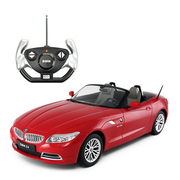 Masinuta cu telecomanda RASTAR RC - Bmw Z4, 3 ani+, rosu-negru