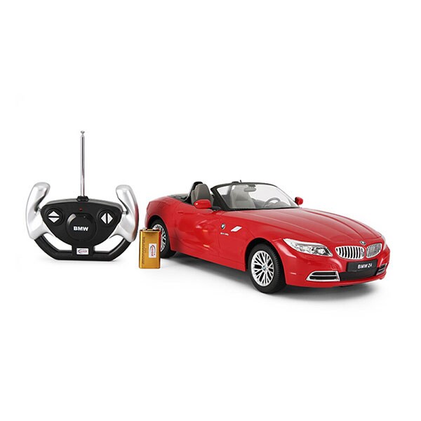 Masinuta cu telecomanda RASTAR RC - Bmw Z4, 3 ani+, rosu-negru