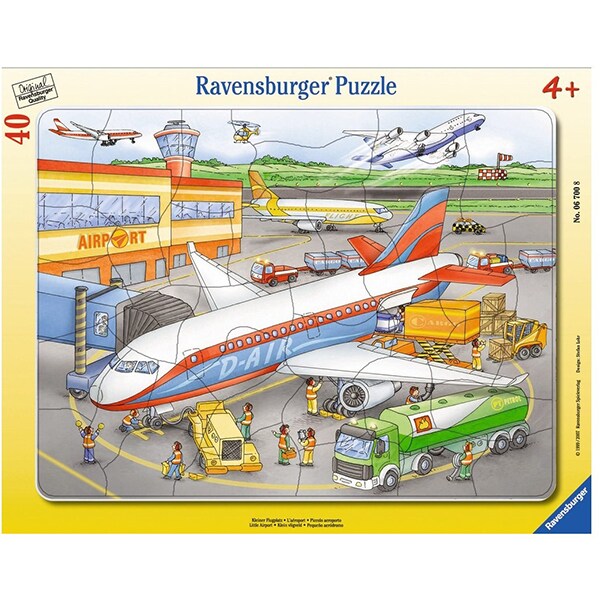 Puzzle RAVENSBURGER Mic Aeroport - RVSPC06700, 4 ani+, 40 piese